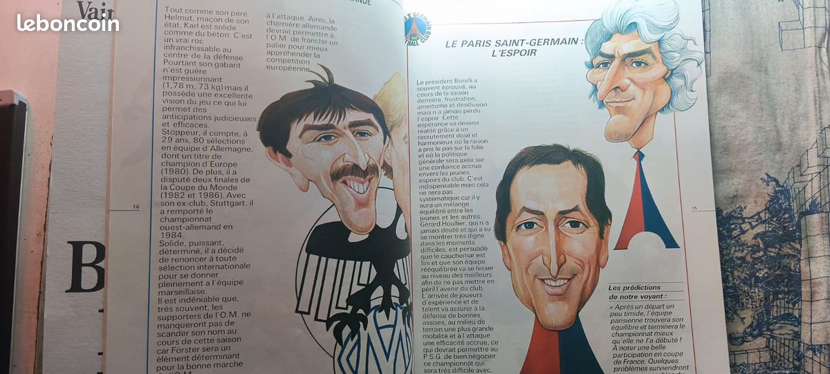 ⚽ les numéros 1 du football - édition spéciale championnat 1987/1988 ⚽ (image 2)
