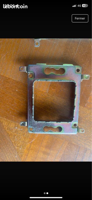 Support Mosaic En Métal Legrand 74802 - Pour Interrupteurs Et Prises - Occasion En Bon état