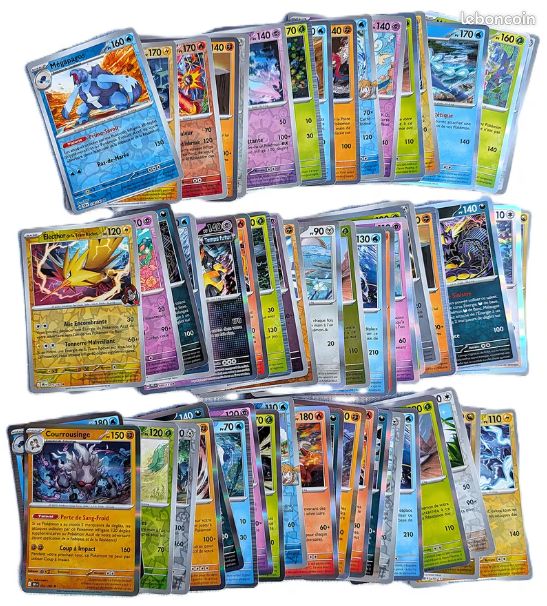 Cartes Pokémon Pour Enfants Lot 200 Cartes Françaises Pokémon Dont 20 Brillantes (sans Cartes Pokémon Françaises