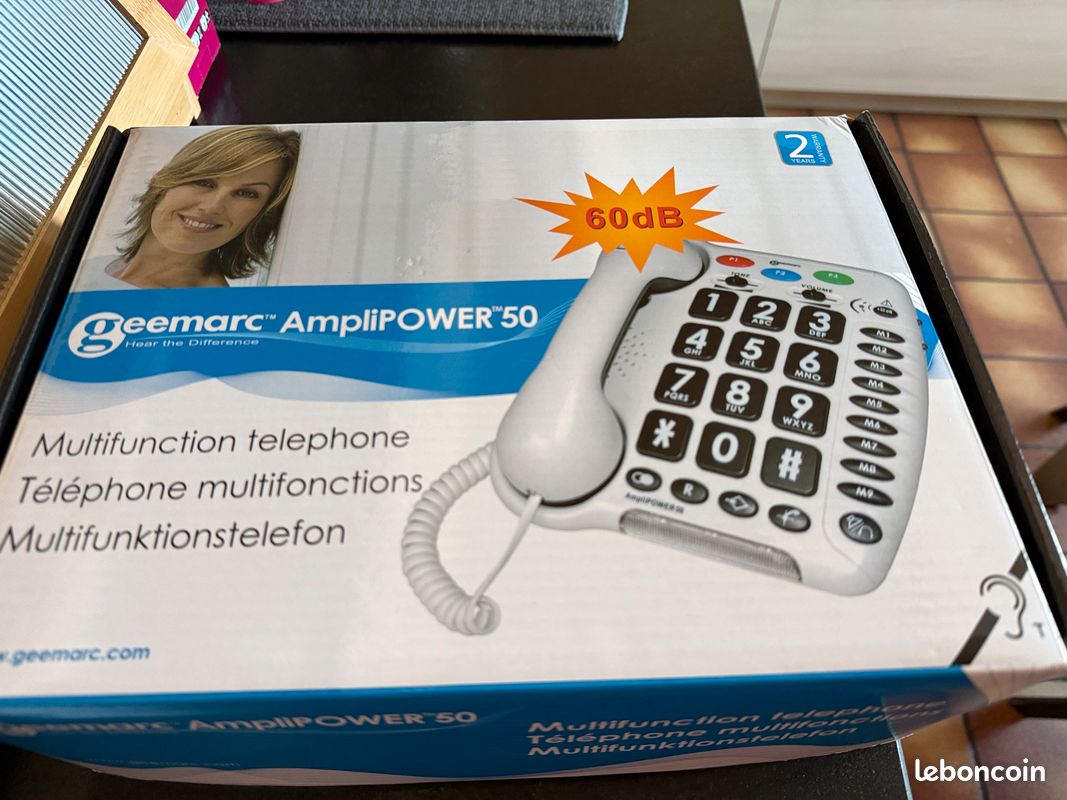 Téléphone Amplifié Geemarc "Ampli Powr 50 " (image 4)