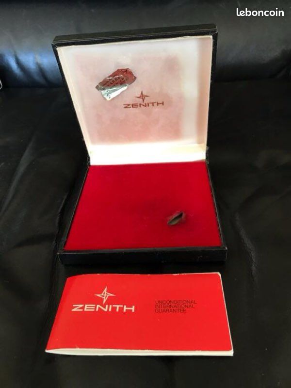 Écrin De Voyage Zenith En Tissu Noir – étui De Protection élégant Pour Montres Ou Accessoires