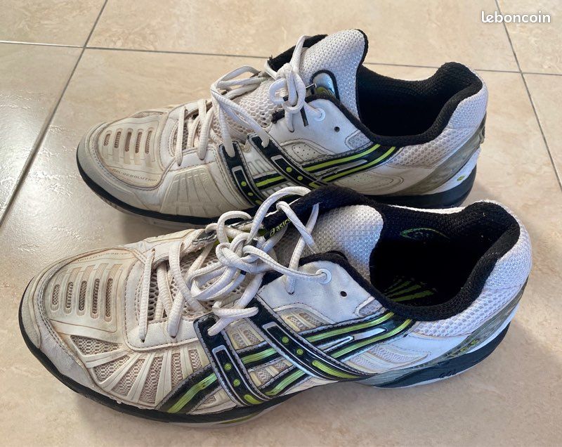 Tennis ASICS gel Resolution pointure 43,5 US:9.5 mlbc (image 1)