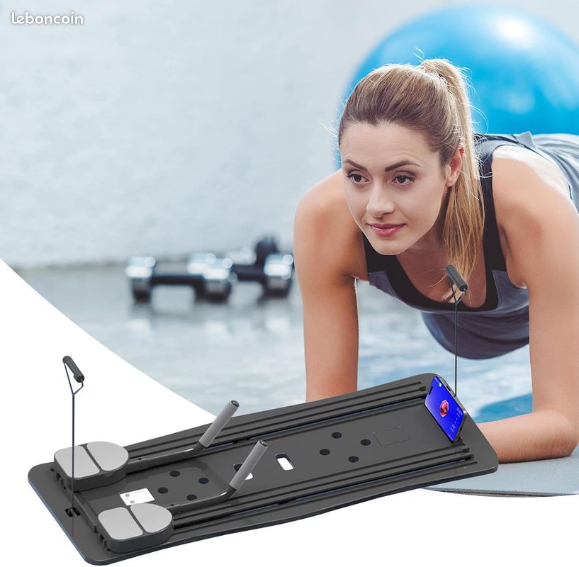 Planche Pilates Reformer Pliable - Équipement Fitness Domicile Pour Core Musculation