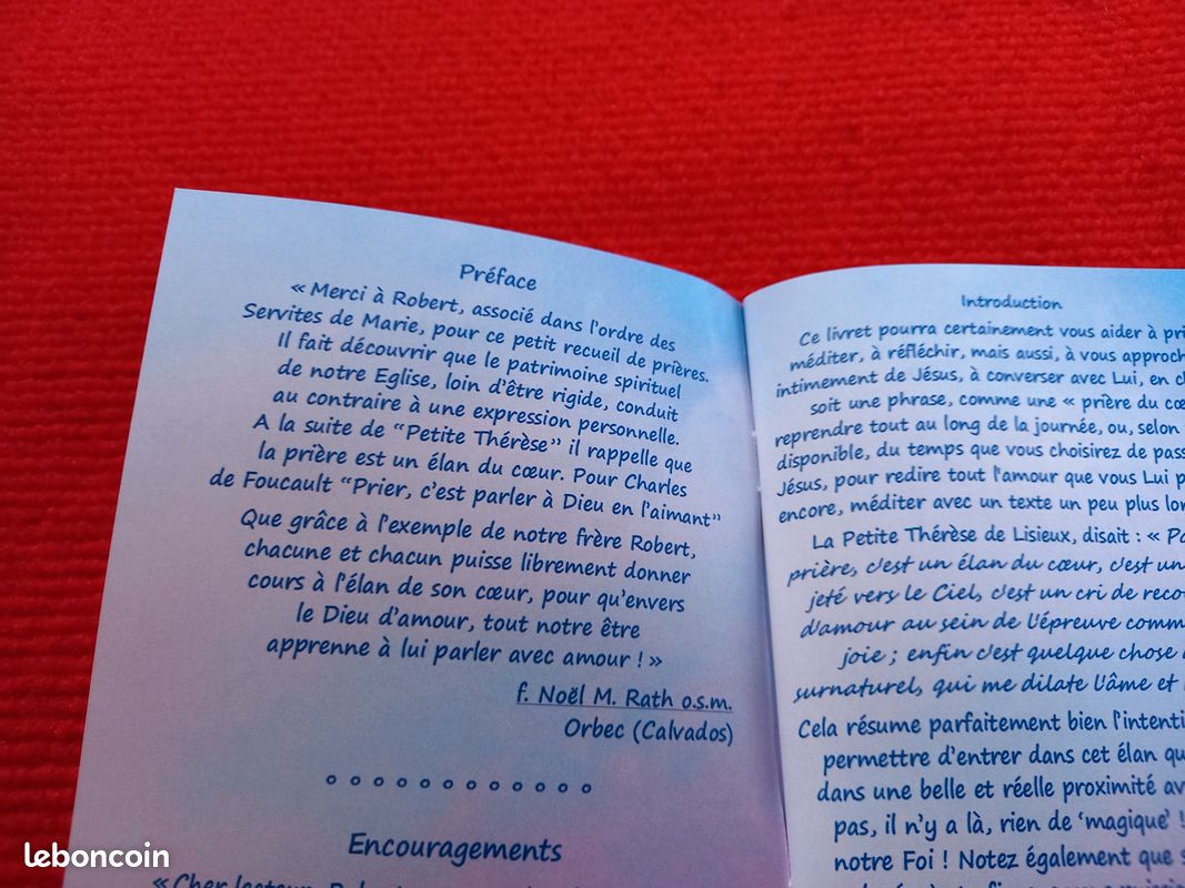 LIVRET de PRIERES Méditations Réflexions (image 2)