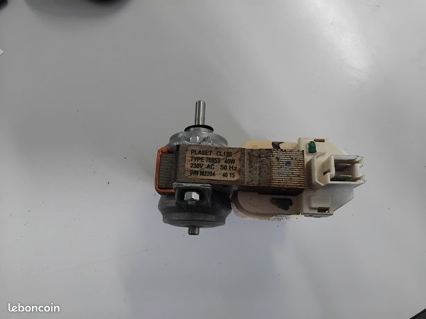 294638-26372 Motor Moteur Ventilateur (294638-26372) Four, Cuisinière 481010781691,481 WHIRLPOOL Compatibel Met Whirlpool ARISTON HOTPOINT