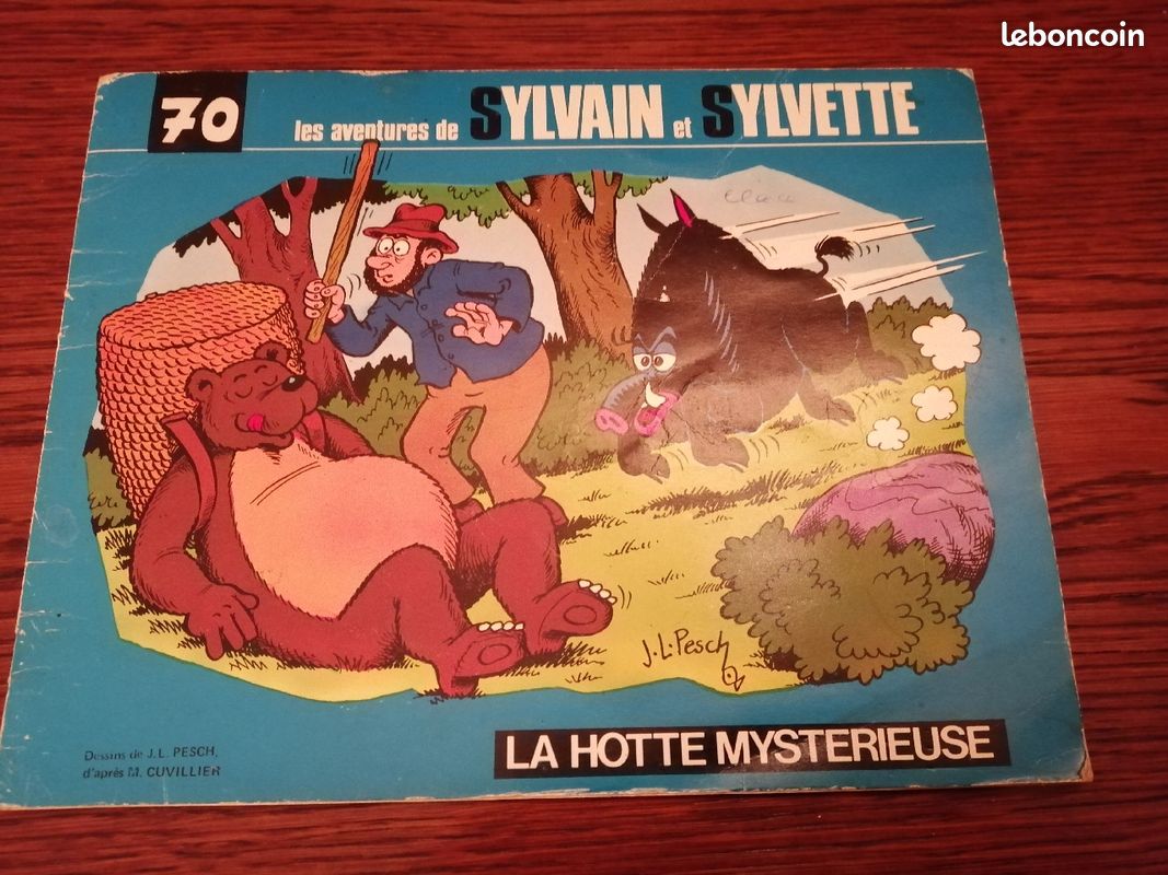 Livre Sylvain et Sylvette 70 (image 1)
