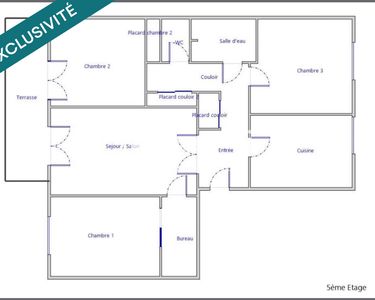 Appartement 220 000 € - 74 m²