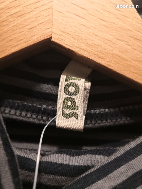 Pull SPOT Vintage Taille 38/40 - Gris, épais Et Chaud, 40% Acrylique 60% Coton
