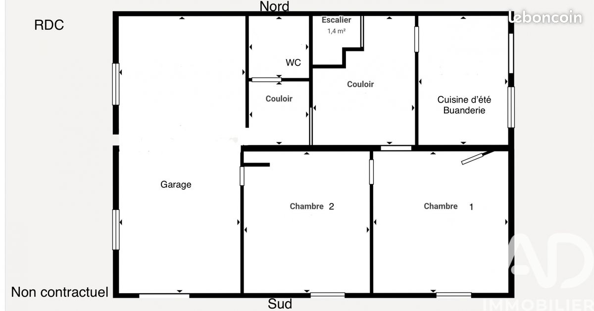 Maison de ville 5 pièces 102 m² (image 8)