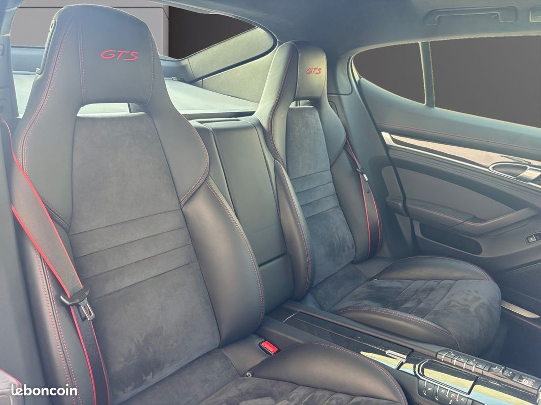 Porsche panamera gts v8 4.8 440 pdk garantie porsche approved possible/pack chrono/pack carbone/sport design/toit ouvrant (image 12)