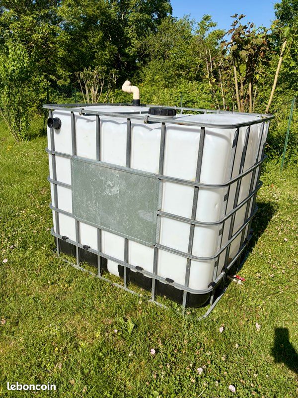 Tonne à eau / récupérateur d’eau 1000 L (image 3)