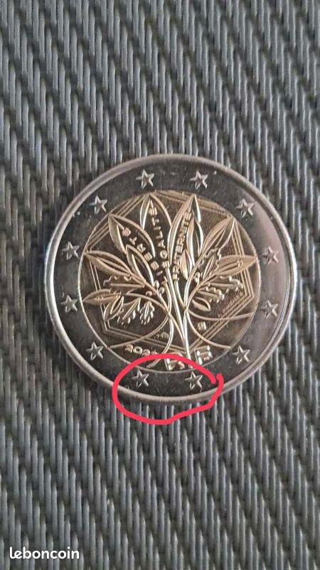 PIÈCE TRÈS RARE 2 euros Exceptionnelle Arbre de Vie, de l'Union 2023 France... EUR 250,00 - FR