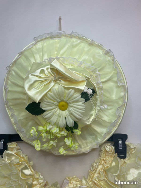 Robe cérémonie jaune princesse (image 2)