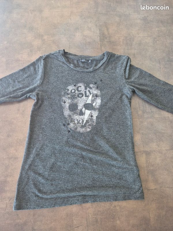 Tshirt manche longue IKKS 8 ans 128 (image 1)