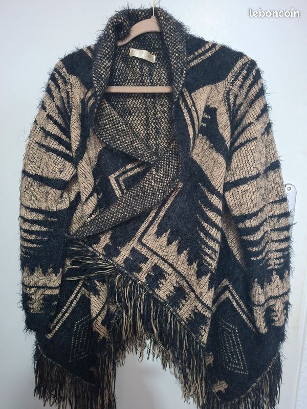 Cardigan cape manches (image 2)