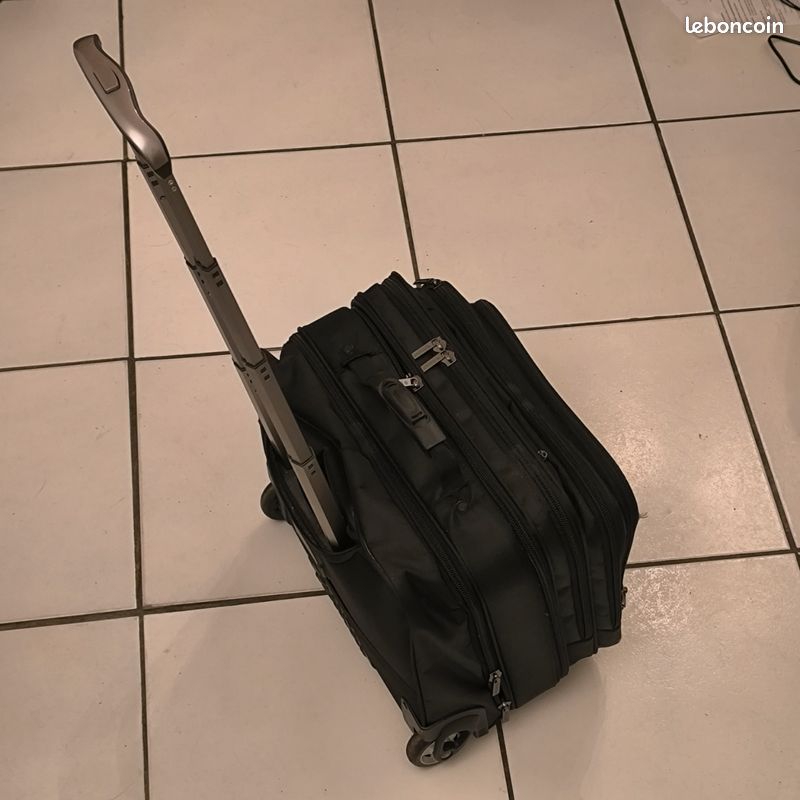 Valise à Roues Euroweb Pour PC 15 Pouces - Noire - NEUF