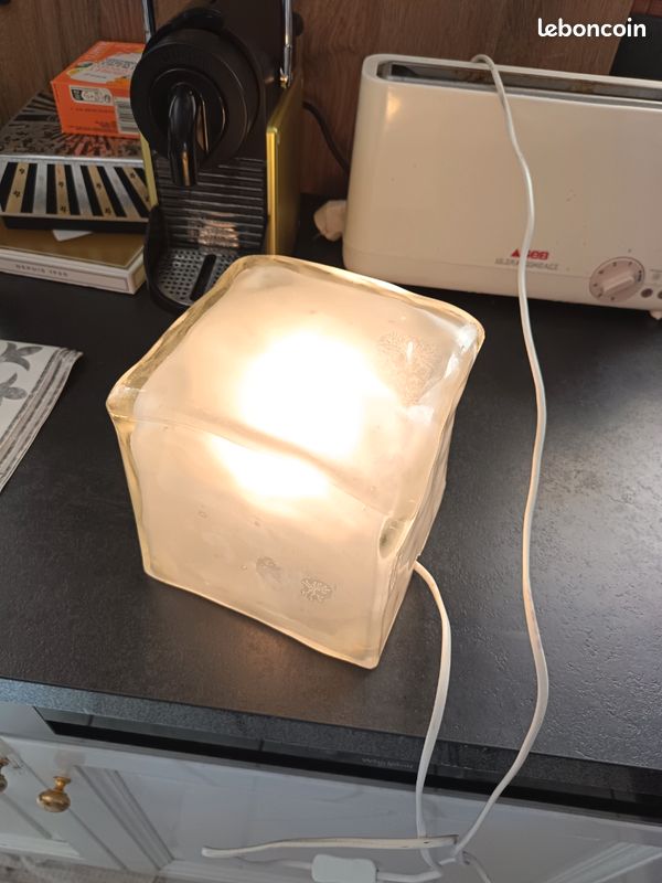 Lampe glaçon vintage