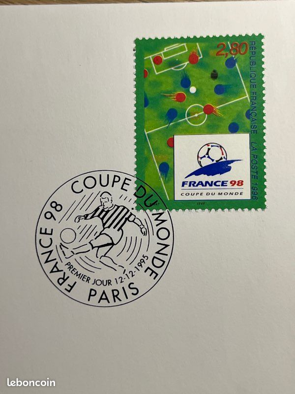 Carte Postale * FRANCE 98 *** Affiche Officielle / Ville de Nantes
