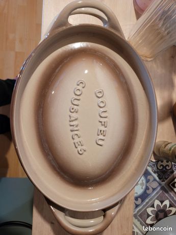 Cocotte en Fonte DOUFEU COUSANCES 24 cm Années 30 - Arts de la table