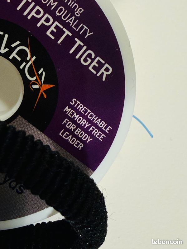 Lot De 6 Bobines De Tippet Pour Pêche à La Mouche - Nylon - Couleur Aléatoire - Neuf