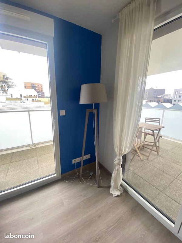 Rare à rennes – bel appartement t1 meublé avec terrasse (image 6)