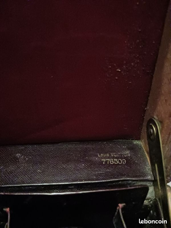 Malle valise cuir Louis Vuitton (image 3)