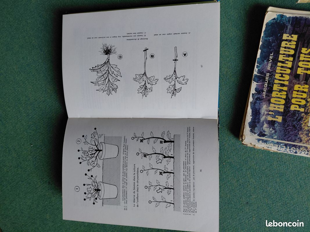 Lot de 8 livres horticulture légumes mauvaises herbes (image 7)