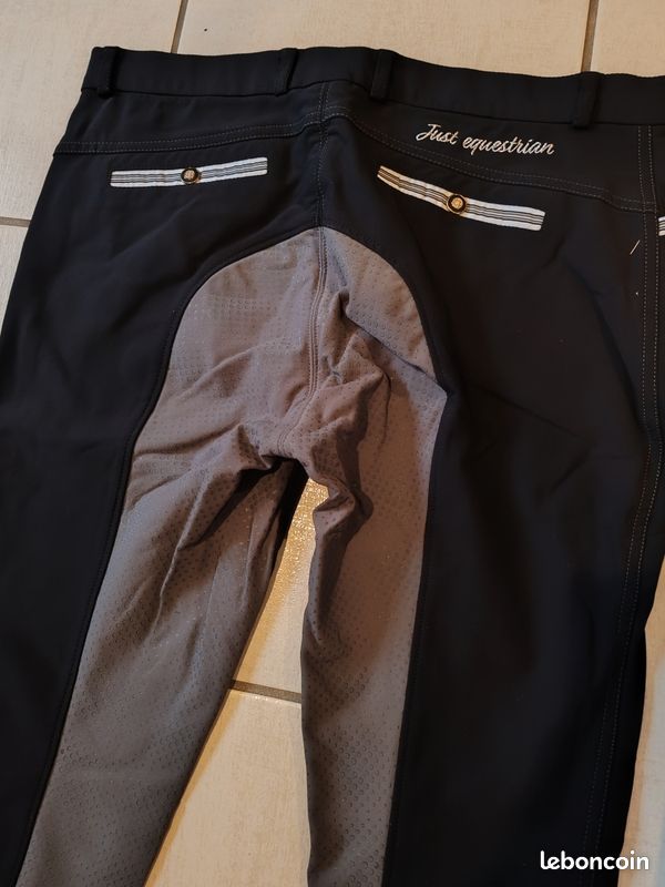 Pantalon équitation noir (image 3)
