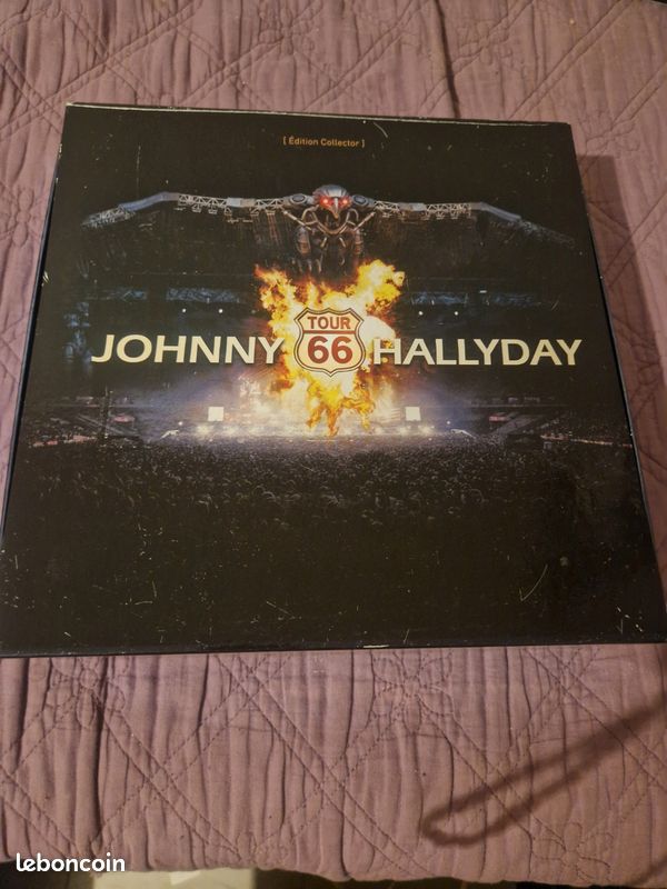 Coffret Johnny Hallyday Tour 66 Edition Collector (image 1)