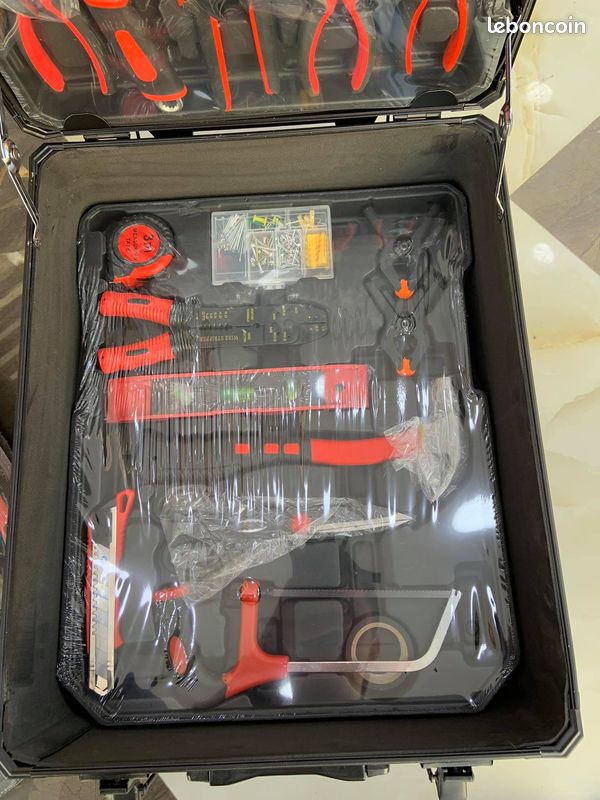 Caisse à outils, 326 pièces, Valise sur roulettes (image 4)