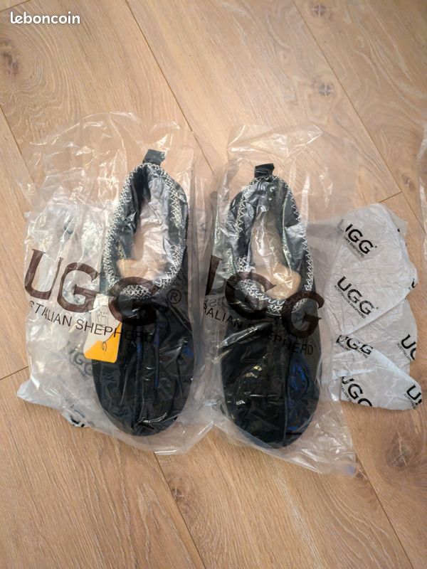 AUSTRALIAN SHEPHERD® UGG Slippers Sheepskin Wool Ankle Tazzy Valen