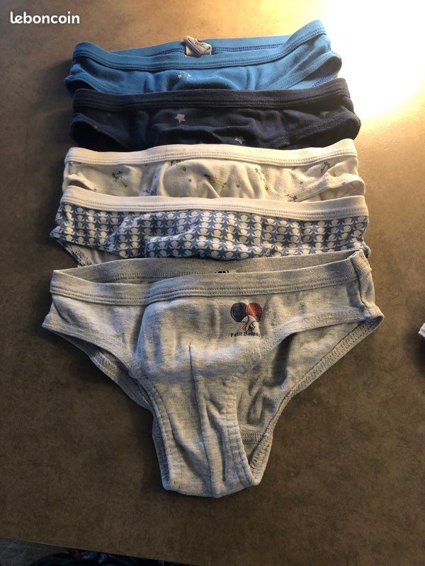 Maillot De Corps Petit Bateau Lot De Slips En Coton Pour