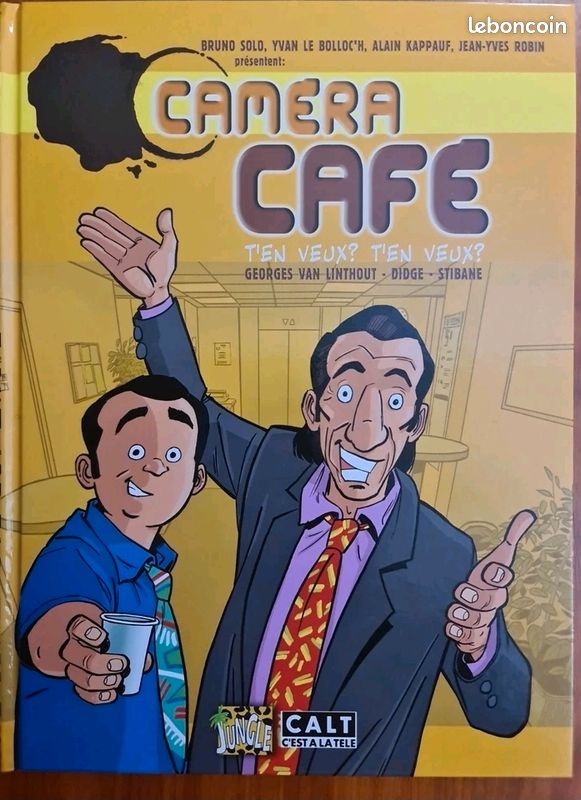 Bd Bande Dessinée Caméra Café T'en veux ? T'en veux ? Jungle DL 07/2005 (image 1)