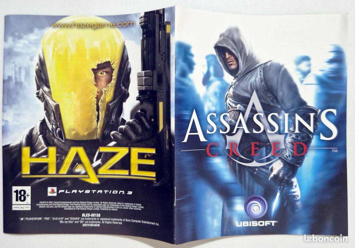 Jeu PlayStation 3 Assassin's Creed - Version Platinium - Complet Avec Boîtier - Bon état - Testé