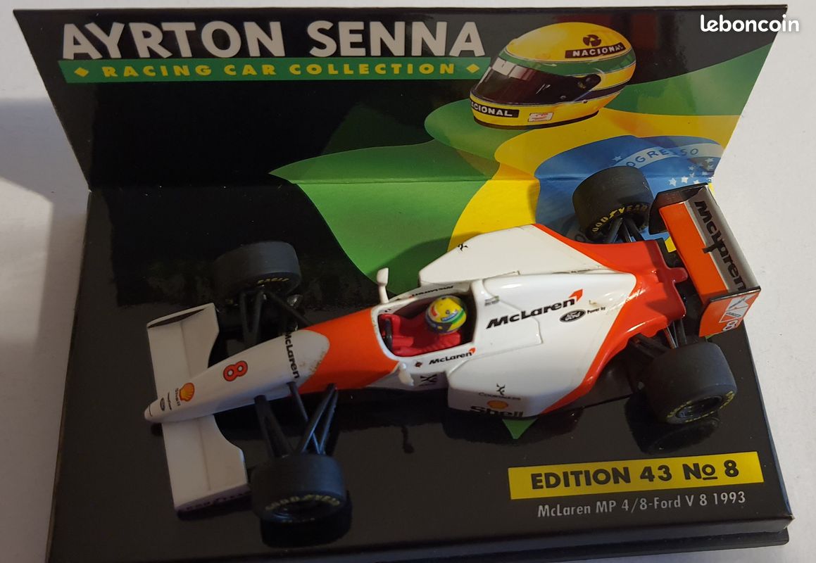 Ayrton Senna in a Van Diemen Formula Ford car in 1981. Senna is widely regarded as one of the