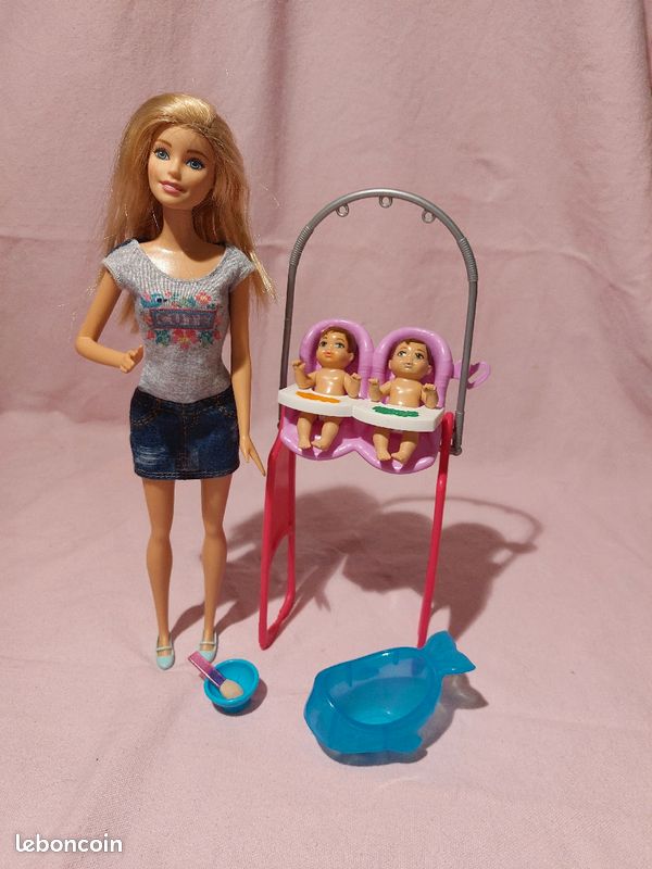 Barbie baby sitter jumeaux (image 1)