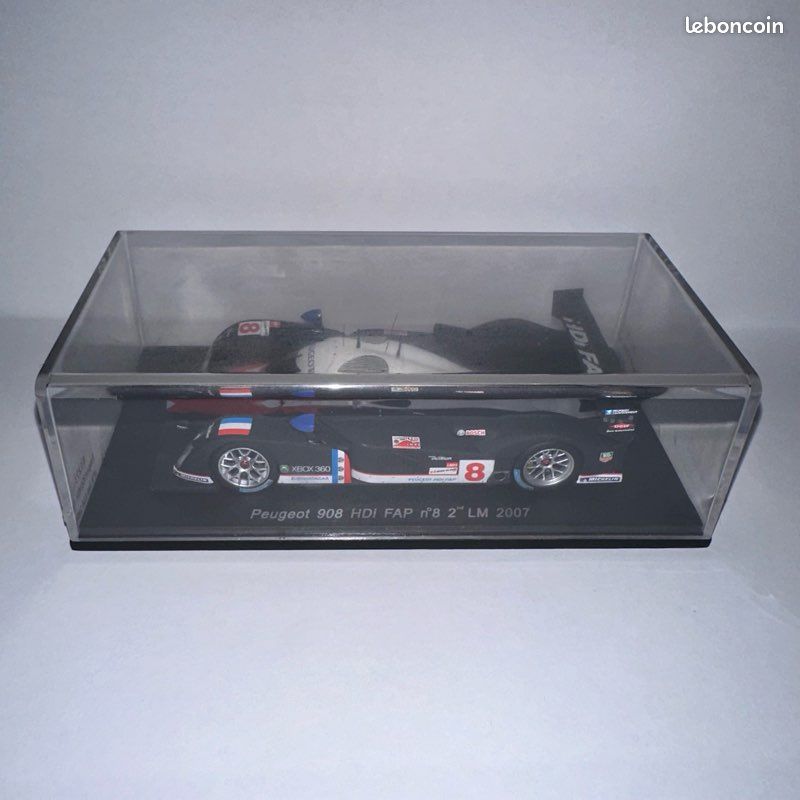 SPARK-MODEL 87S111 Scale 1/87 | PEUGEOT 908 HDI FAP N 8 2nd 24h LE MANS