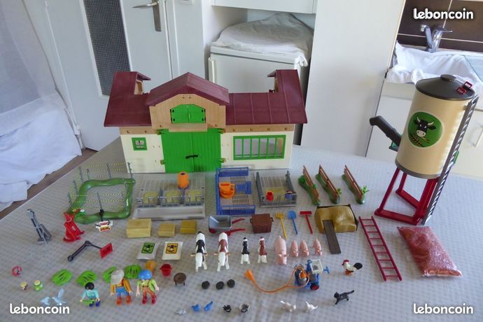Playmobil - 5119 - Ferme moderne avec silo - Jeux & Jouets