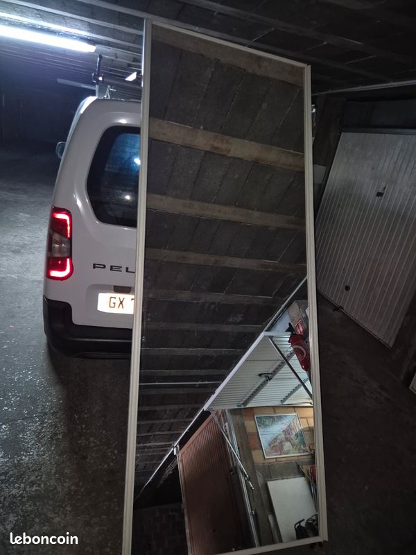 Porte de placard coulissante 245x93cm (image 1)