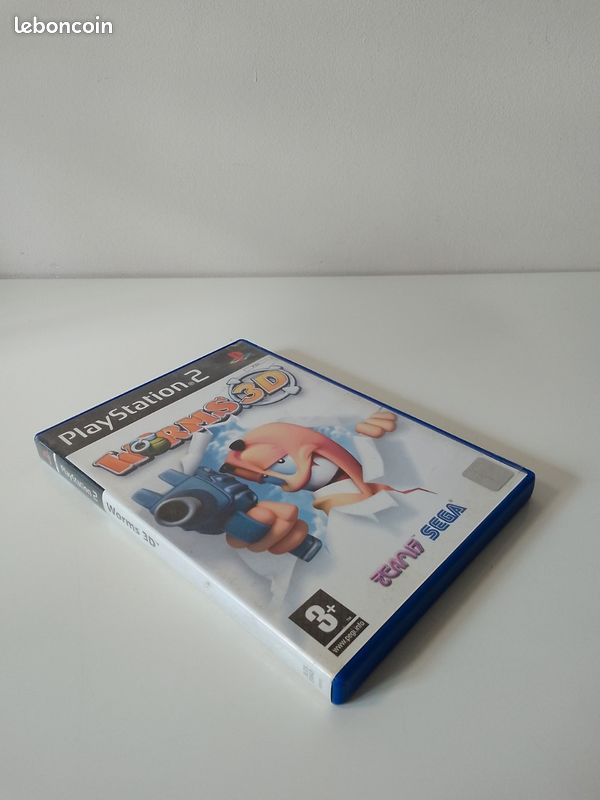 Worms 3D Sur PS2 - Complet Et Testé - Bon état