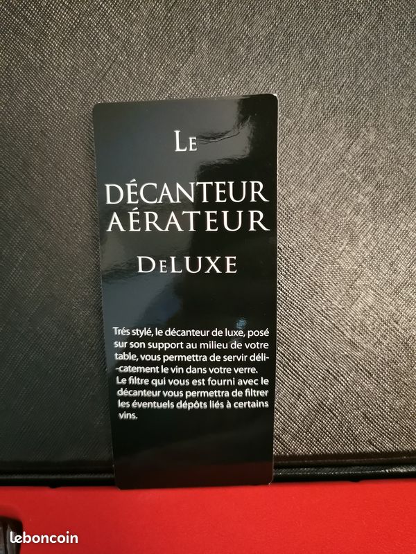 Décanteur aérateur pour vin neuf (image 4)