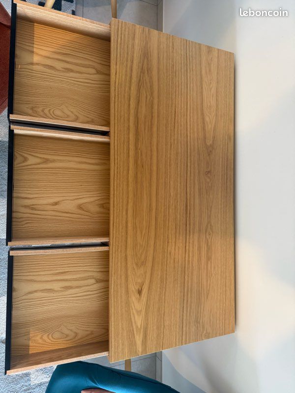 Bureau 3 tiroirs Watford (image 4)