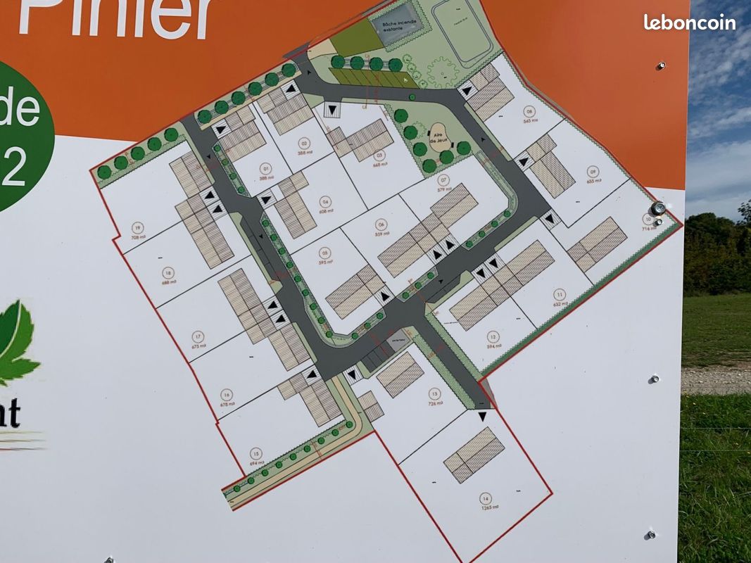 Terrain à bâtir de 388 m2 au prix de 32151 à CHERVES-RICHEMONT (16) · à Val-de-Cognac · 32 151 €