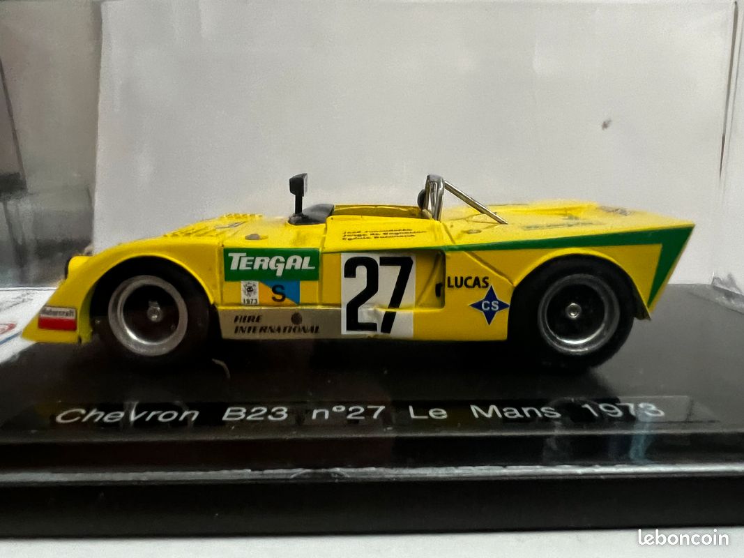 Miniature Chevron B23 Ford #27 – 24h Du Mans 1973 – 1/43 GCAM Edition Limitée – NEUF