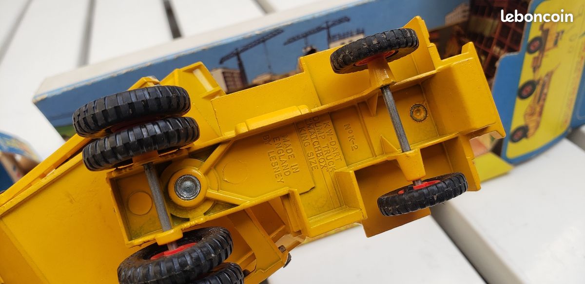 Matchbox King Size KW Dump Truck, camion à benne basculante (image 3)