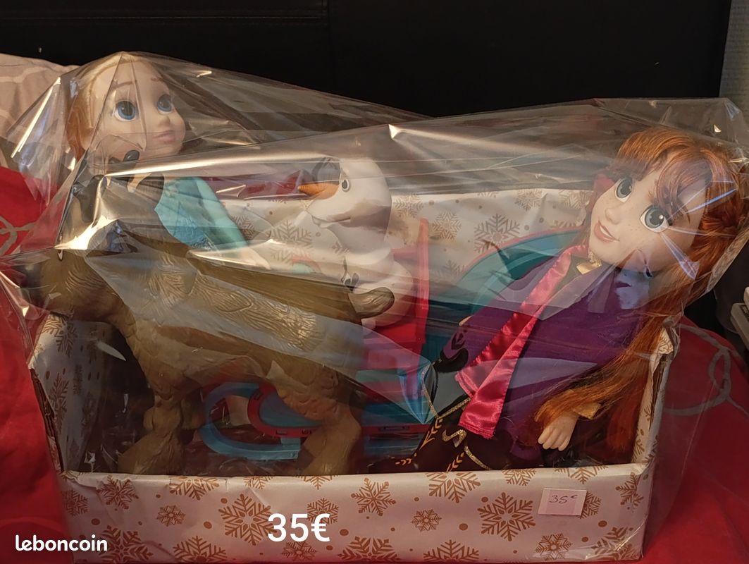 Coffret poupée reine des neiges (image 1)