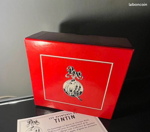 Boîte Double Tintin En Plomb – Édition Pixi 2004, N°590, Neuve