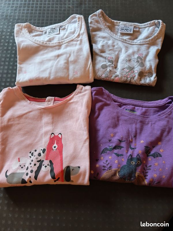 Lot de 4 t-shirts 3 ans (image 1)