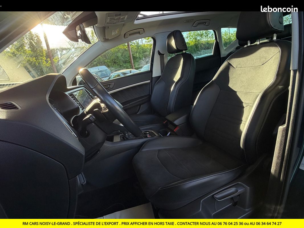 SEAT ATECA 1.5 TSI 150 ch Start/Stop DSG7 Xperience EXPORT TUNISIE MAROC PRIX EN HT (image 10)