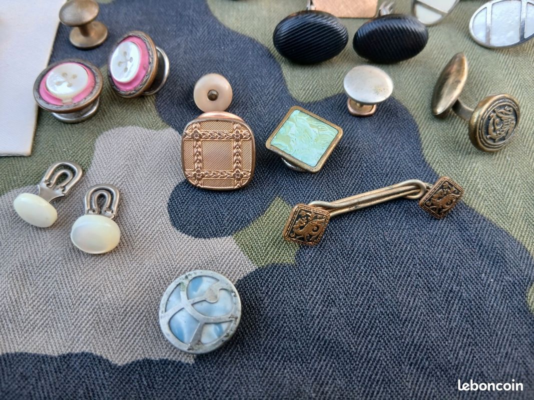 Boutons de manchettes et de cols (image 2)